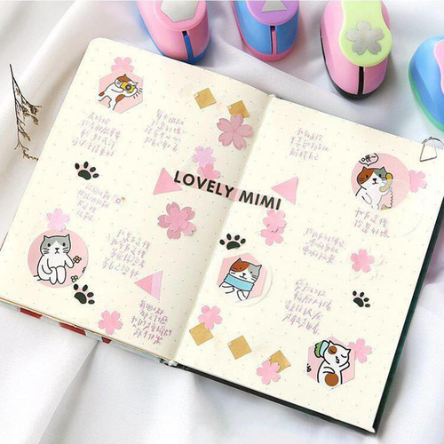 Perforadora De Papel Para Álbum De 7 Cm X 4,5 Cm X 5,6 Cm