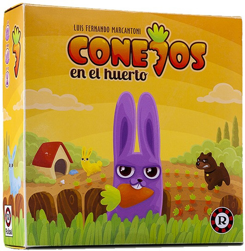 Conejos En El Huerto Juego De Mesa Infantil Original Ruibal