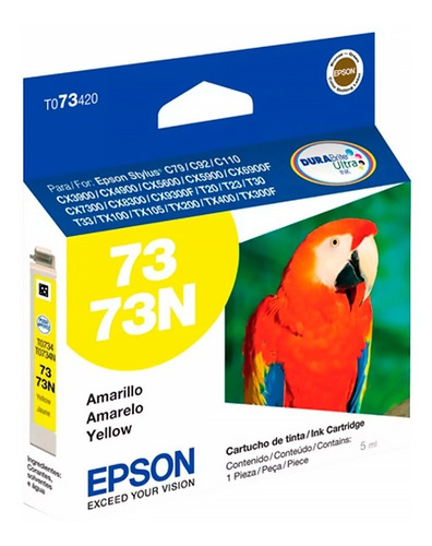 Combo Cartuchos Epson 73 73n Tx200 C79 Cx3900 Originales