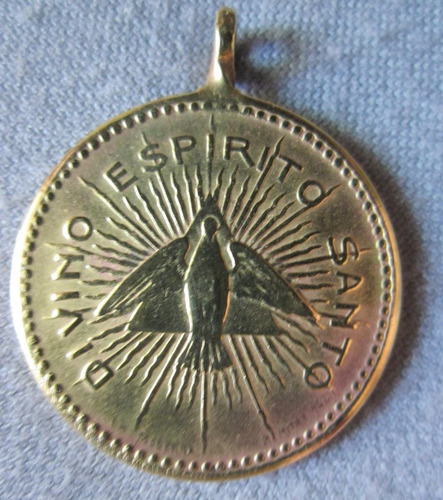 Medalla Homenaje Al Divino Espíritu Santo Yaguarón  1904