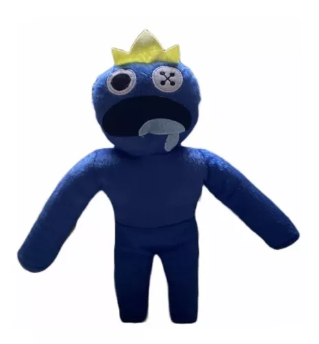 Bonecos Blue Babão Rainbow Friends Jogo Roblox Azul Pelúcia