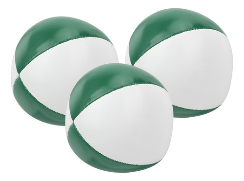 Bolas De Malabarismo Para Prática, 3 Peças De Couro Pu, Laze