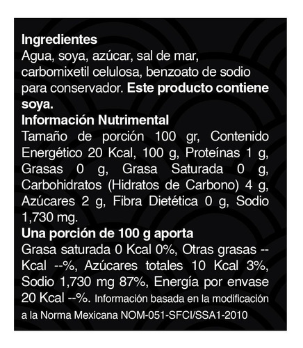 Salsa De Soya Fresh Harvest 5 Litros