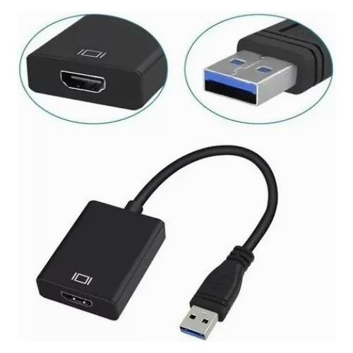 Convertidor Adaptador Usb 3.0 A Hdmi Vorago Full Hd