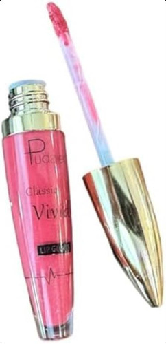 Brillo De Labios Diva Stuff Diamond Glitter, Rosa Y Brillant