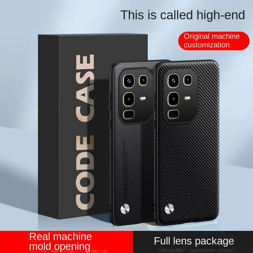 Funda Para Infinix Note 50 Pro Cáscara Piel Simple+mica