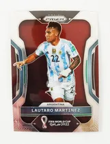 Comprar Carta Lautaro Martínez Panini Prizm Mundial Qatar 2022