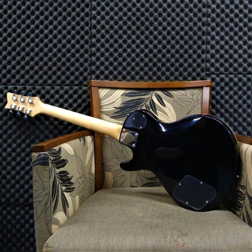 Imagem 6 de 8 de Guitarra Eletrica Waldman Les Paul Glp-250 Bk