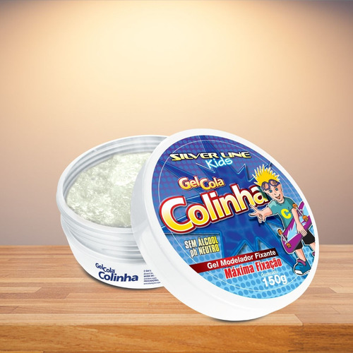 Lizan Silver Line Gel Colinha 150g Fixação Forte E Duradoura