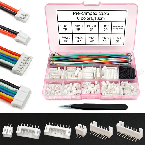 Kit De Cables De Conectores Ph De 0.079 in Compatible Con Co
