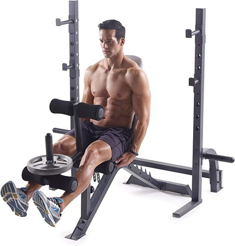 Imagen 7 de 8 de Banco Multigimnasio Olimpico Weider Pro 395 B Multigym