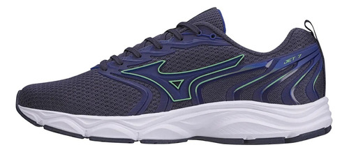 Tênis Mizuno Jet 7 Masculino - Adulto - Azul Marinho