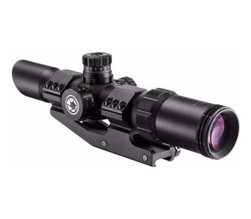 Mira Táctica Telescópica 1-4x28 Aeg Iluminada Rifle
