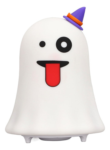 Lámpara De Noche Led Con Forma De Fantasma, 7 Colores, Luz U