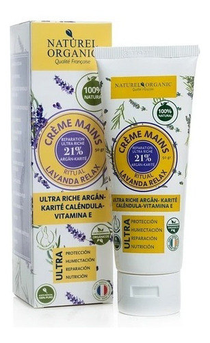 Crema De Manos Lavanda Relax.100% Natural Agronewen