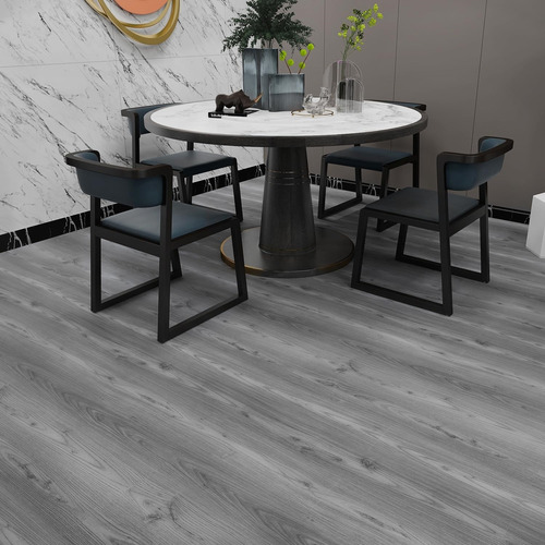 Autoadhesivas Papel Pintado Revestimientos Desuelos 36piezas Veta De Madera Gris