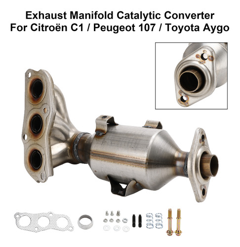 Catalizador Para Toyota Aygo Citroen C1 05-14
