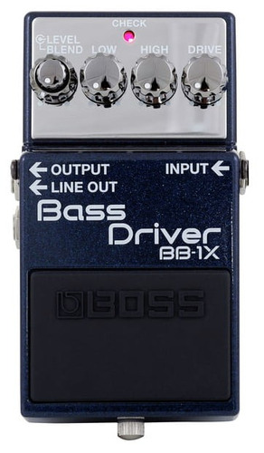 Pedal Boss Bass Driver X Overdrive Bajo Bb1x