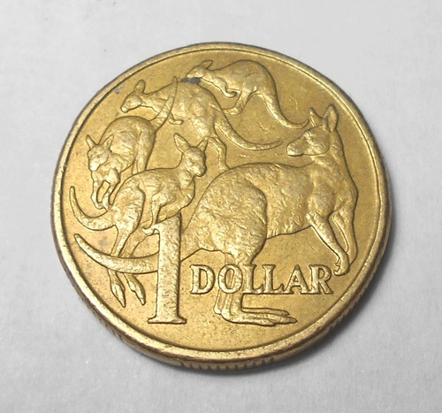 Australia 1 Dolar 1985 - Cinco Canguros - Km#84