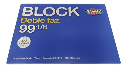 Block Doble Faz 99 1/8 20 Hojas Proarte