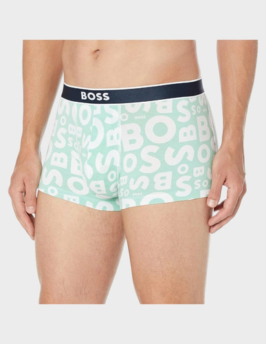 Boxer Boss Trunk Cotton Strech Print 1 Pack