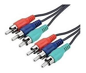 Cabo Video Componente Audio E Video 1,80 M Rca 3x3 Rca