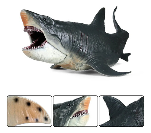 Megalodon - Tubarão Realista - Megalodonte 