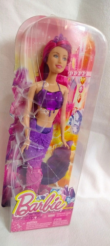 Barbie Sirena Gema Reinos Mágicos Dhm45 Dreamtopia