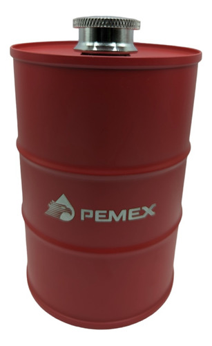 Licorera Termo Barril De Petróleo De Pemex Acero Inox 750ml