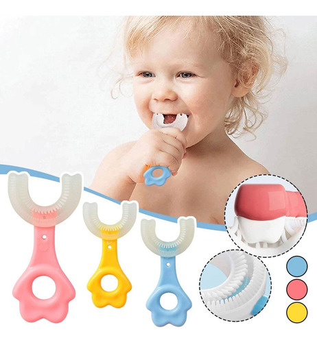 Cepillo De Dientes Para Bebes 360 ° X 3un