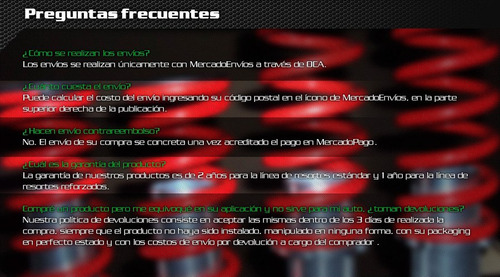 Imagen 6 de 7 de Par Espirales Progresivos Rm Delantero Fiat 500 2009-