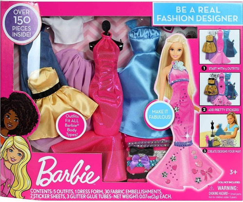 Set De Diseño De Modas Barbie