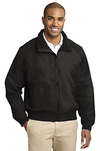 Port Authority, Chaqueta Ligera Para Hombres L True Black