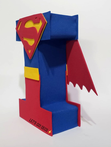 Letras 3d Superhéroes | Candy Bar | Souvenir