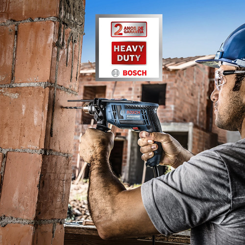 Imagem 3 de 5 de Furadeira Impacto Profissional 650w Bosch
