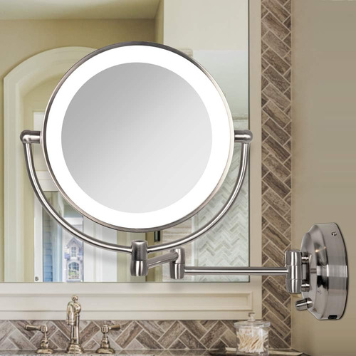 Espejo De Maquillaje De Pared Led De 11 Zadro De 11 Espejo