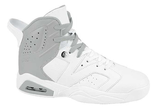 Tenis Blancos De Basquetbol Suela Antiderrape De Mujer