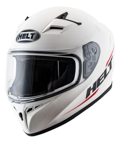 Capacete para moto  integral Helt Street  Street Polar  branco tamanho 58 