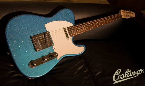 Telecaster Holografic Blue No Fender Ni Squier De Luthier