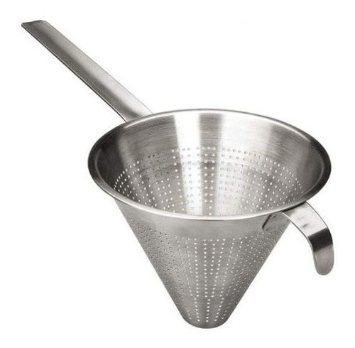 Colador Chino 24cm Gastronomico Arroz Acero Inoxidable Carol