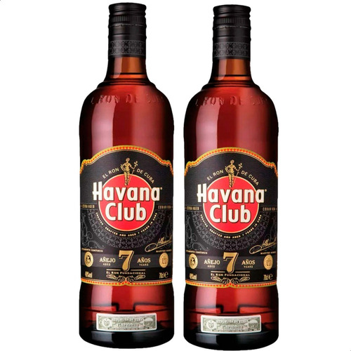 Ron Havana Club Añejo 7 Años Pack X2 - 01mercado