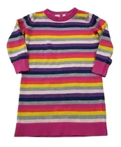Comprar Vestido Gap Tejido Manga Larga Rayas Nina Talla 8-10