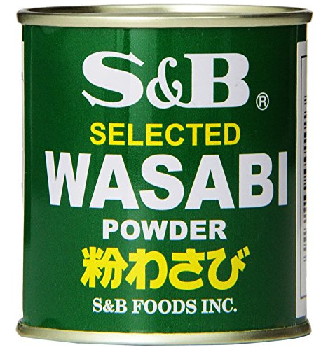 Polvo De Wasabi S&b, 1.06 Onzas