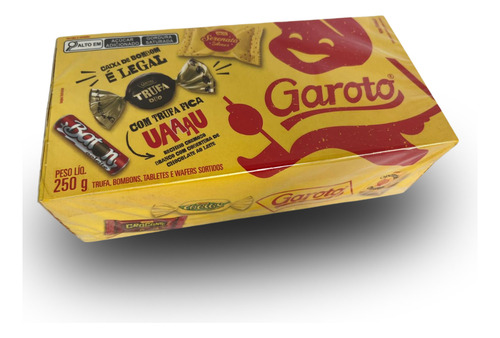 Caixa De Bombons Garoto Sortidos C/ Trufa Duo 250g