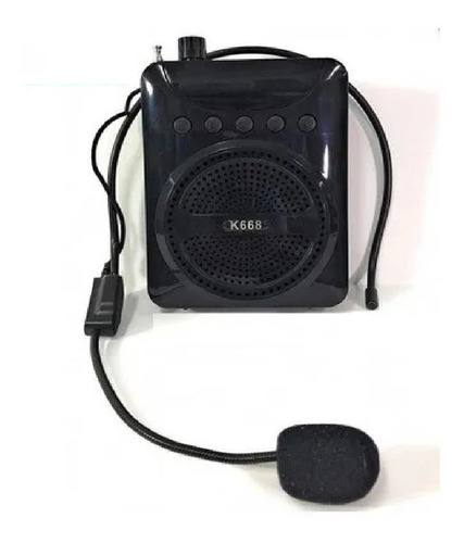 Megafono Super Potente Grabador De Voz Radio Usb Micro Sd