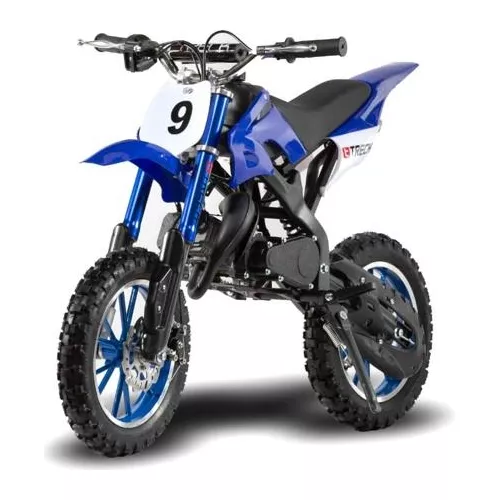 MINI MOTO INFANTIL GASOLINA 50 CC MTR MINICROSS XZR AZUL C