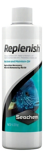 Seachem Replenish 250ml Eleva Mantém Dureza Geral Gh