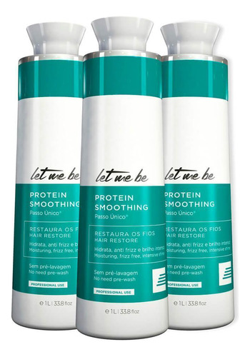 Protein Smoothing Passo Único Let Me Be 1000ml X 3(un.)