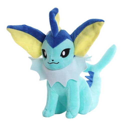 Imagen 1 de 3 de Vaporeon Peluche Pokemon Nuevo