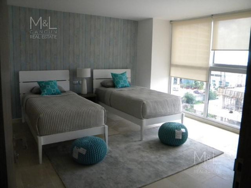 Departamento En Venta En Cancún Brezza Towers 2 Recámaras 110 M2 El Table